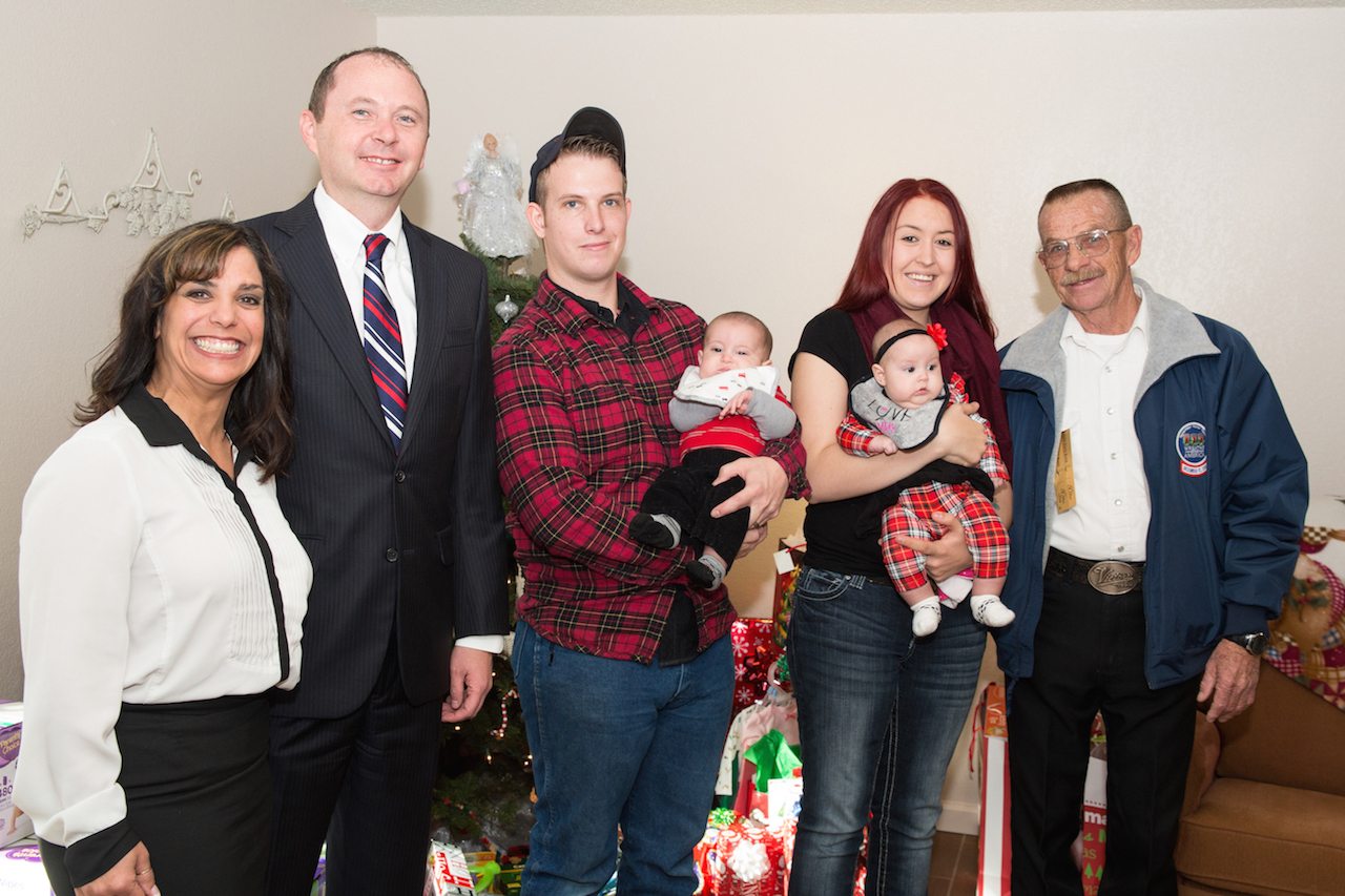 Army veteran Dillon Erickson and his family will receive the ultimate holiday gift this year from Heroes Hand Up.