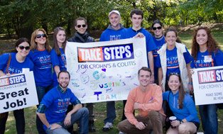 Help local children and adults with Inflammatory Bowel Diseases (IBD) at the Take Steps for Crohn’s & Colitis Walk.