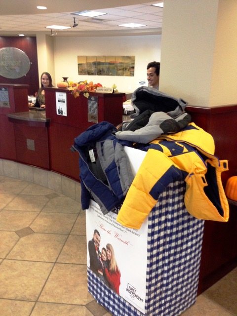 For the second year in a row, First Independent Bank is joining with the Hot August Nights Foundation to help supply warm coats for local children in need.