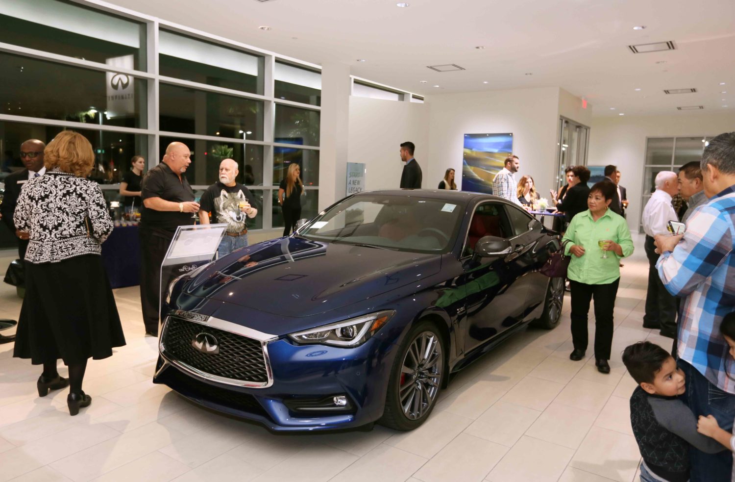 Park Place Infiniti this month celebrated the arrival of two of the newest Infiniti models to the dealership at 5555 W. Sahara Ave.