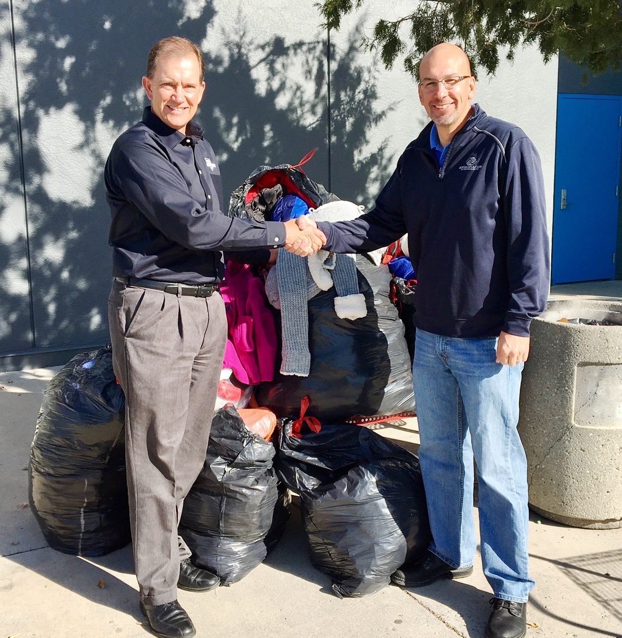 First Independent Bank customers, employees, and the general public, collected nearly 200 new coats for Northern Nevada children.