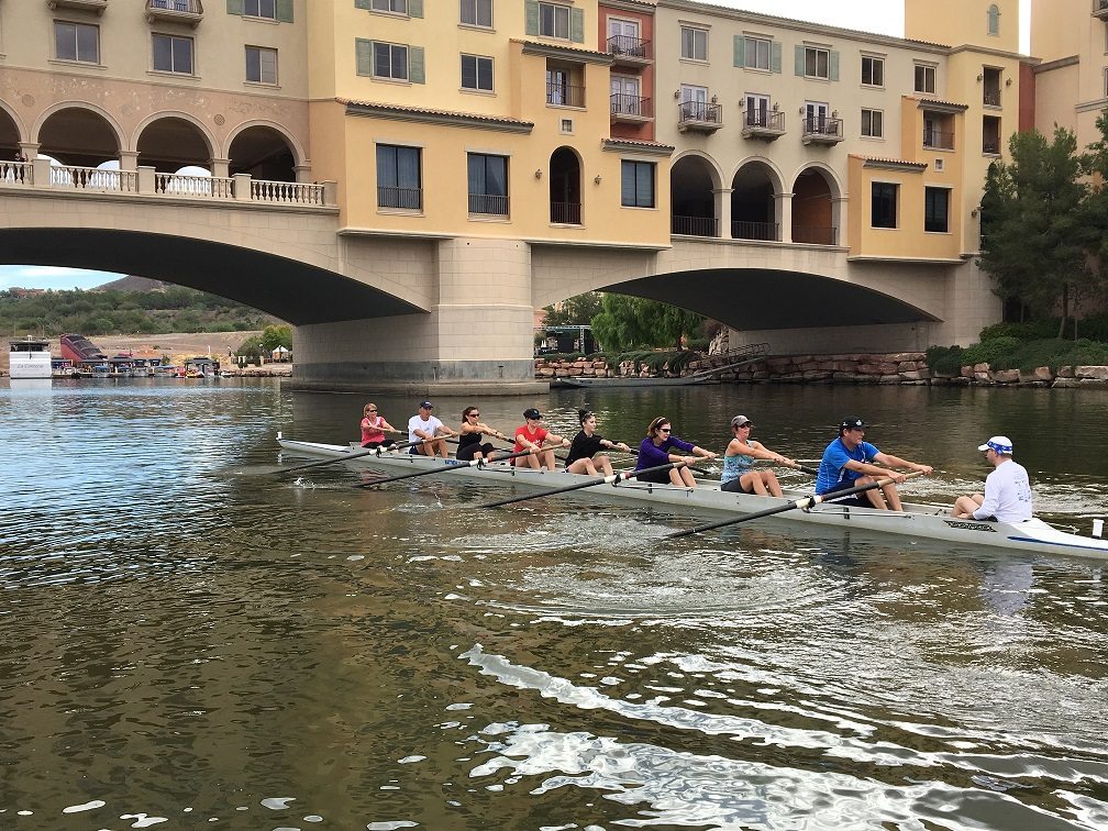 Lake Las Vegas Rowing Club is offering a holiday present with free training opportunities this month for adult and junior programs to learn rowing
