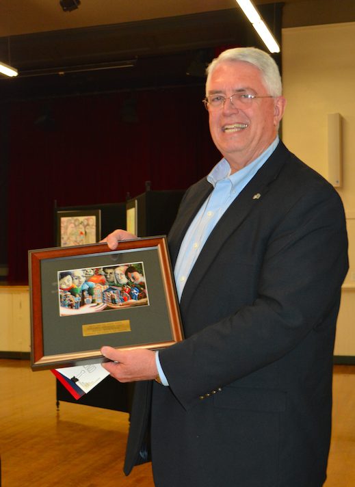The Silver State Fair Housing Council awarded its SSFHC HEART Award on Wednesday to Nevada Rural Housing Authority Deputy Director Bill Brewer.