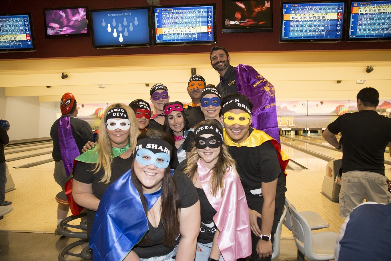 Community superheroes came together and raised more than $34,000 to help the nonprofit Nevada Partnership for Homeless Youth (NPHY)