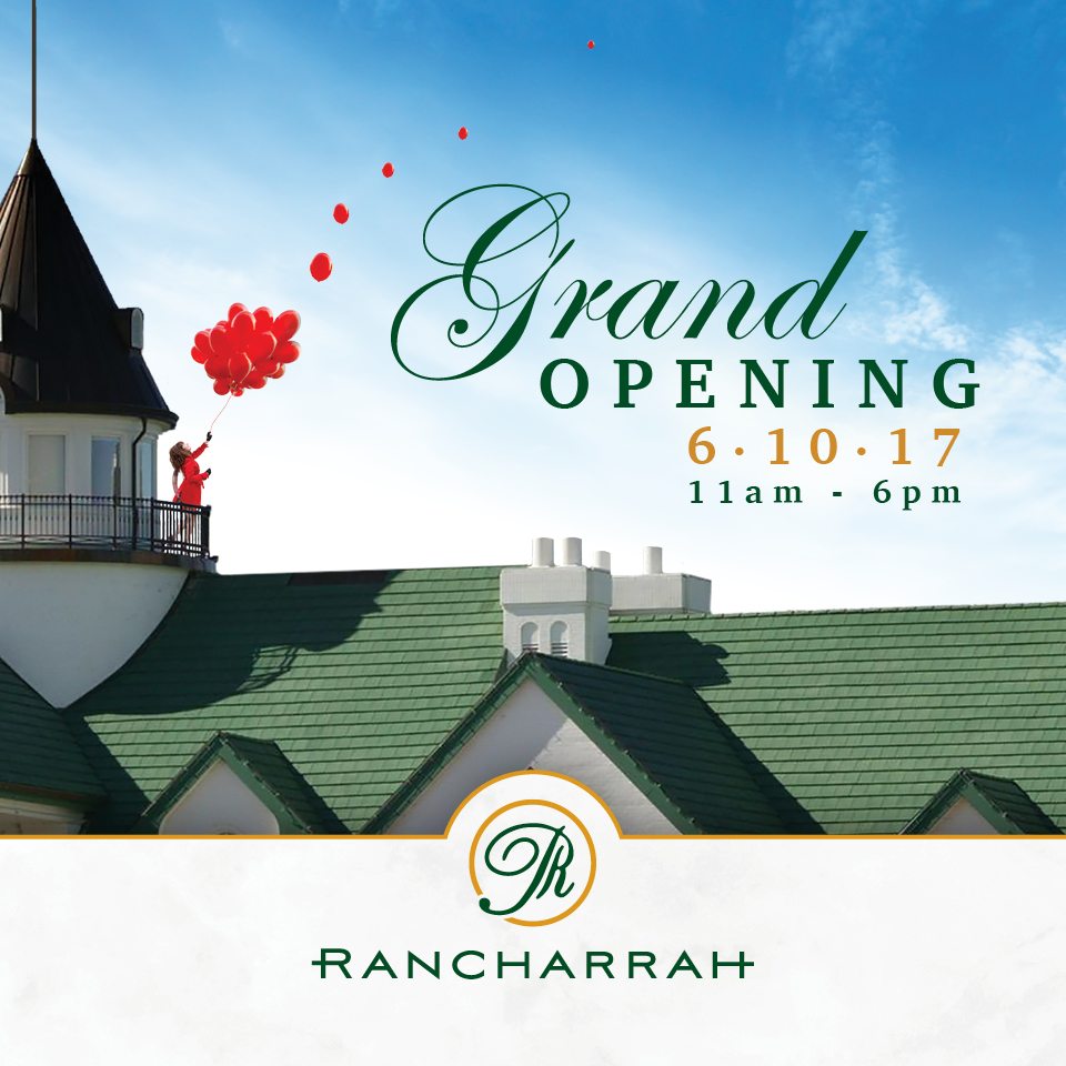Rancharrah’s first real estate offerings will be released to the public during the Grand Opening, including the community’s limited custom homesites.