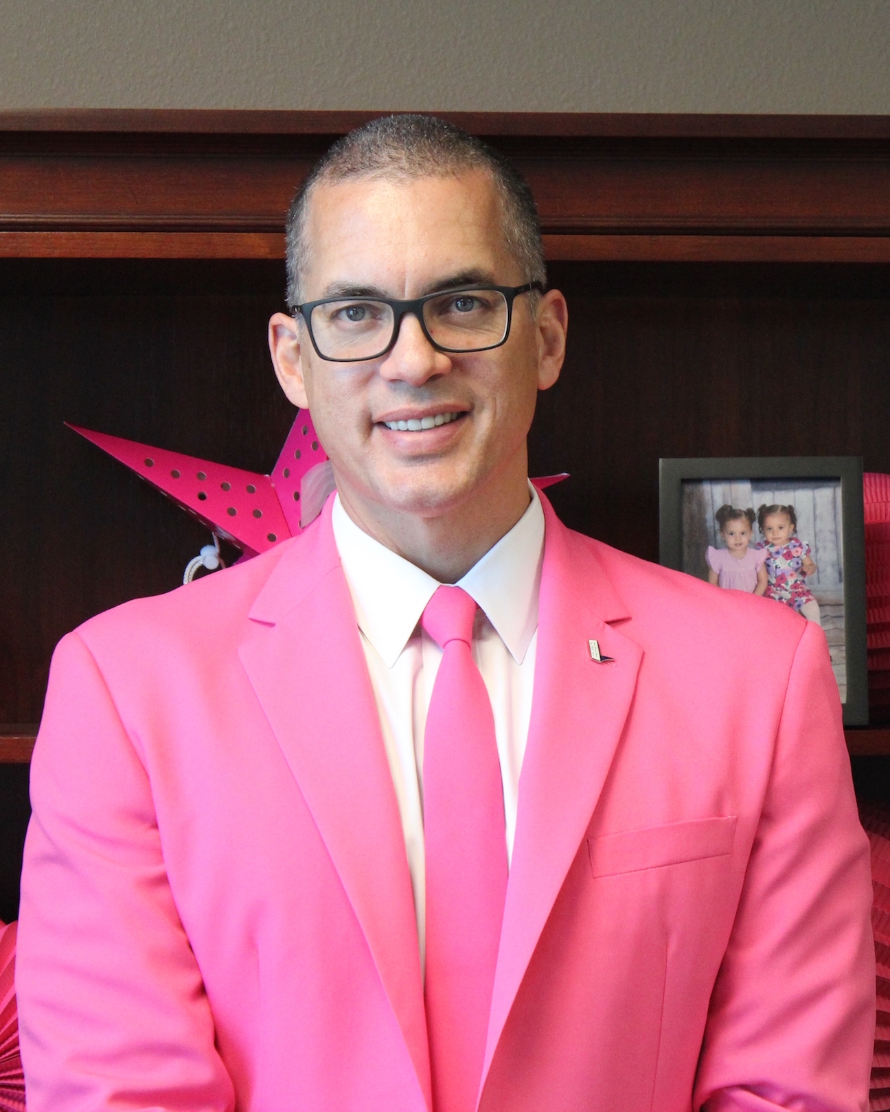 Craig Kirkland, executive vice president at Nevada State Bank, raised more than $6,000 last month to help fight breast cancer.