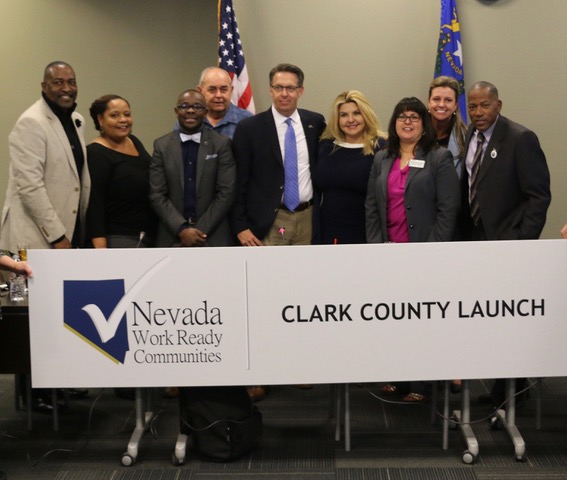 On November 14, 2017 Clark County, Nevada leaders officially launched an initiative to become a certified ACT Work Ready Community.