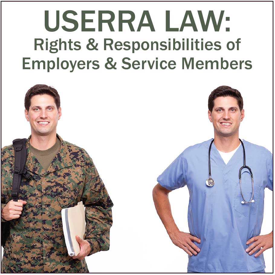 As part of the Henderson Chamber of Commerce Foundation’s Roadmap to Success workshop series, Lt. Cmdr. Mary T. Johnson of Employer Support of the Guard and Reserve will present “USERRA Law: Rights & Responsibilities of Employers & Service Members.”