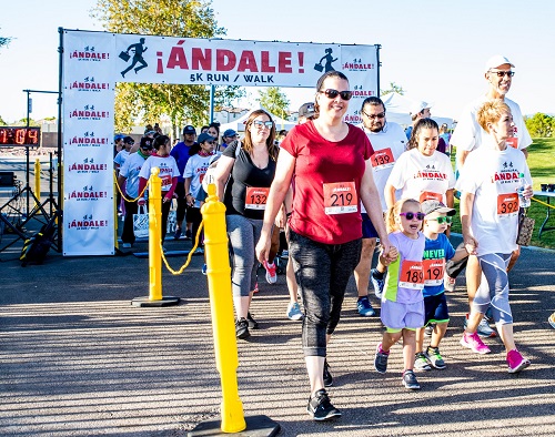¡Andale! 5K Run/Walk will take place at Kellogg Zaher Sports Complex on Saturday, September 24 at 8 a.m.