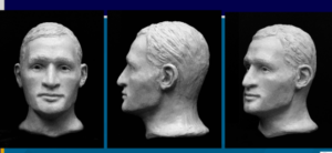 Clark County officials, including police and the coroner's office have released images in an attempt to identify a man's body found deceased in a barrel in Lake Mead last May