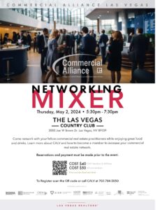 CALV is hosting a May 2 mixer for commercial real estate professionals