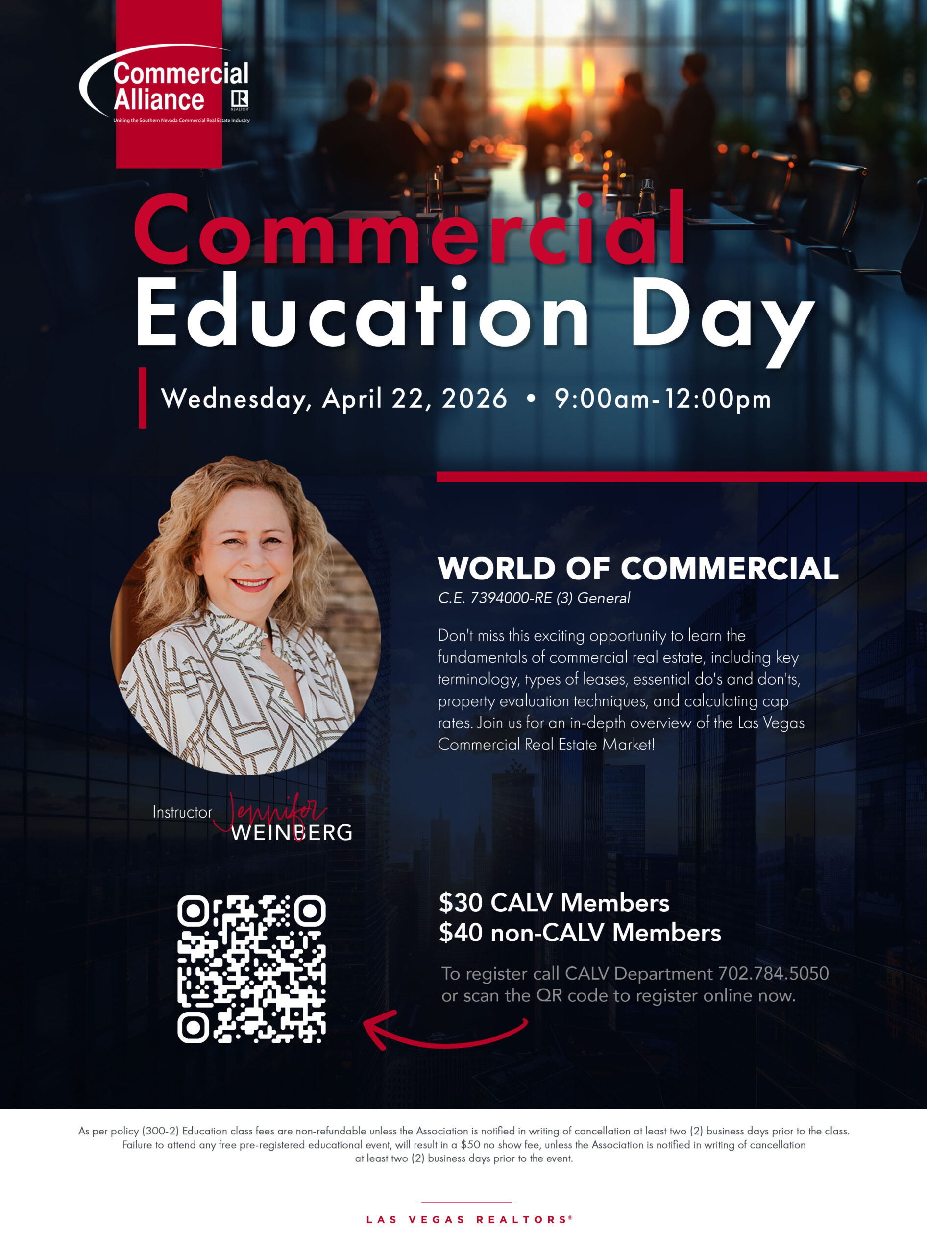 CALV Presents April Classes for Local Real Estate Pros