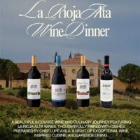 Marché Bacchus Presents La Rioja Alta Wine Dinner: