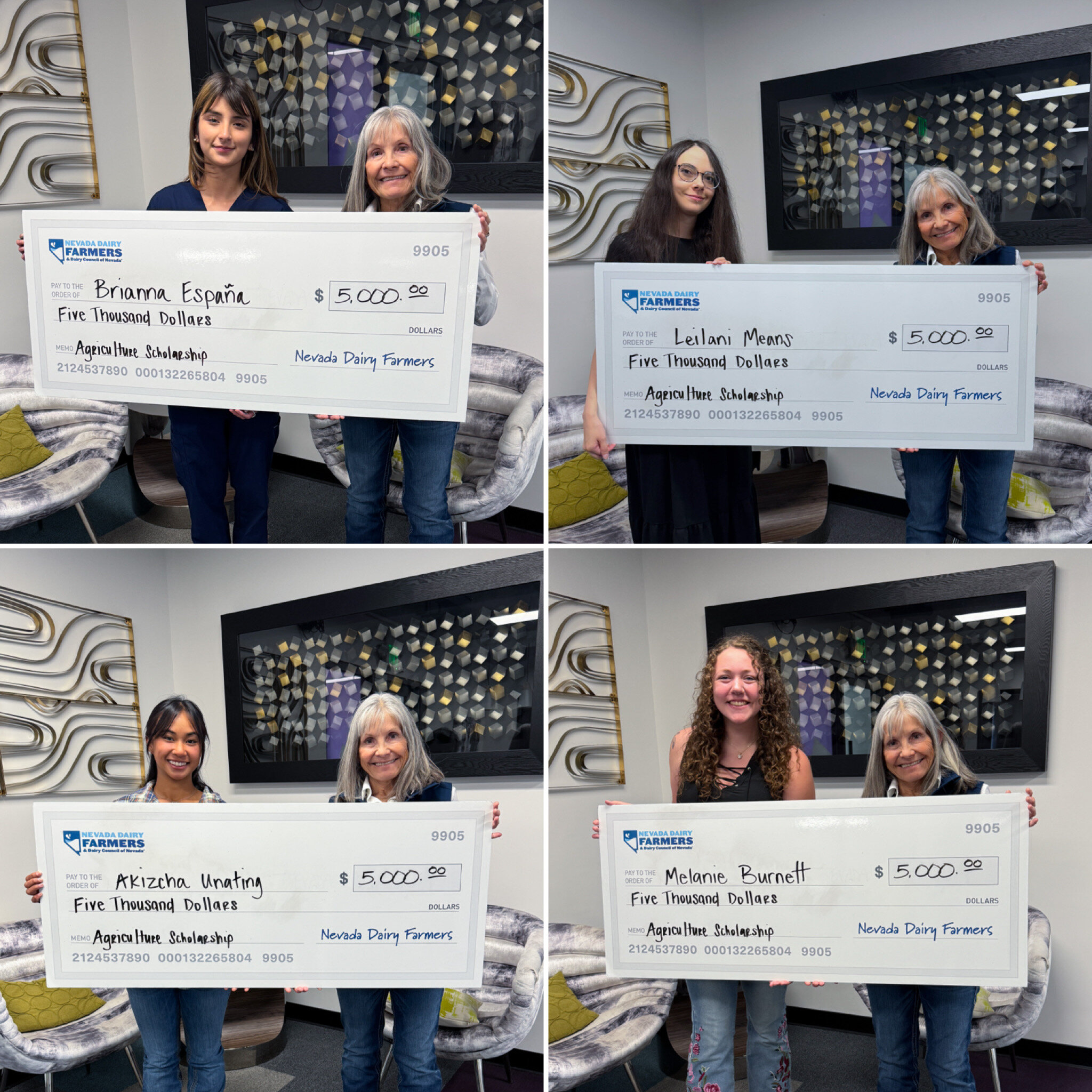 From Classroom to Field: Nevada Dairy Farmers Awards $20,000 in Scholarships to University of Nevada, Reno Students