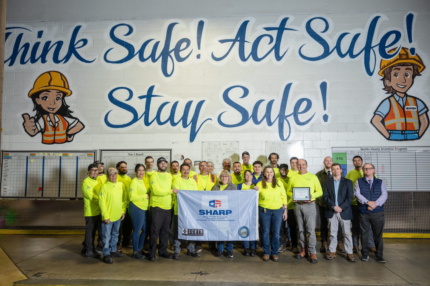 Honored for Worksite Safety Excellence, TekniPlex’s Plant in Sparks, Nevada Achieves Its First Designation From the Safety Consultation and Training Section