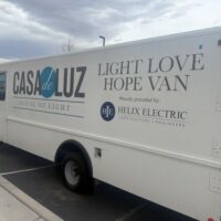 Helix Electric, LLC Donates “Love Light Hope Van” to Casa de Luz, Helping Nonprofit Expand Services Across Las Vegas Valley